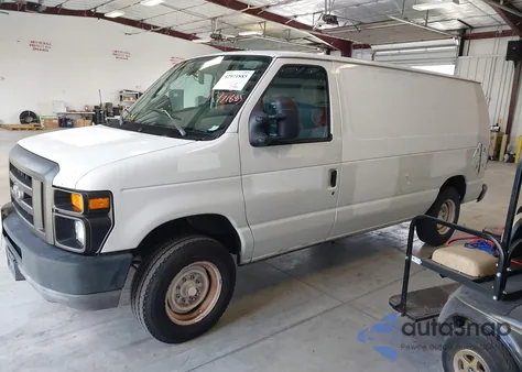 2010 Ford E-150 Commercial/Recreational z USA, uszkodzony, nr VIN 1FTNE1EW8ADA91541